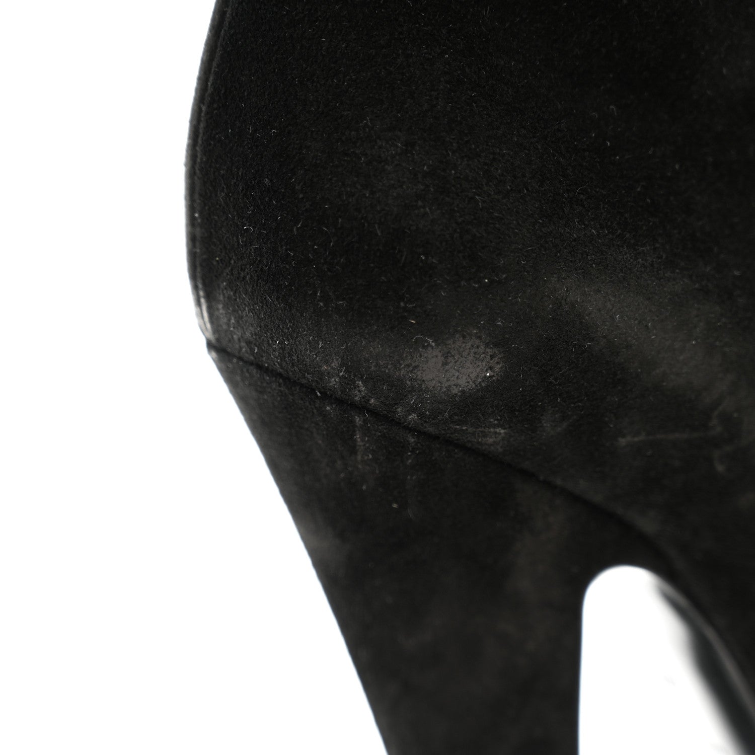 Saint Laurent Knee High Boots 36.5 Black 10 of 13