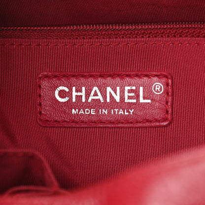 Chanel Wool Calfskin Quilted Medium Gabrielle Hobo Navy 6 of 13
