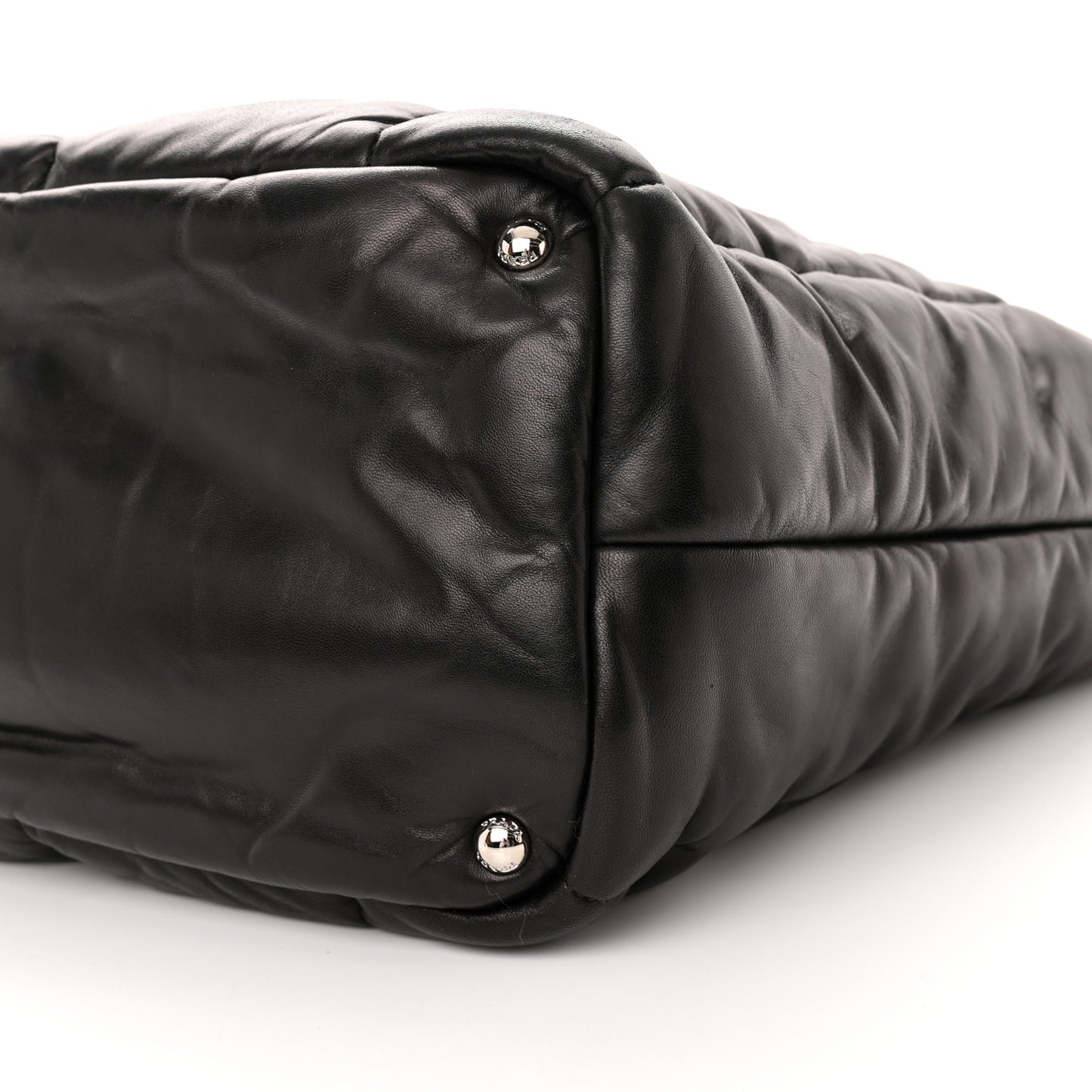 Nappa Bomber North South Tote Black