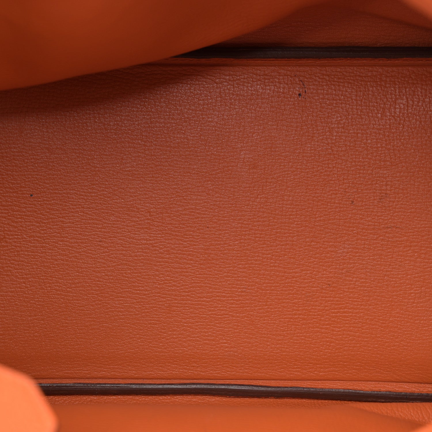Hermes Taurillon Clemence Birkin 35 Orange 5 of 17