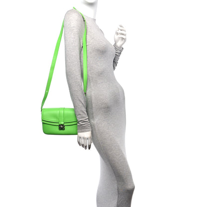 Balenciaga Classic Calfskin Small Lady Flap Bag Acid Green 2 of 12