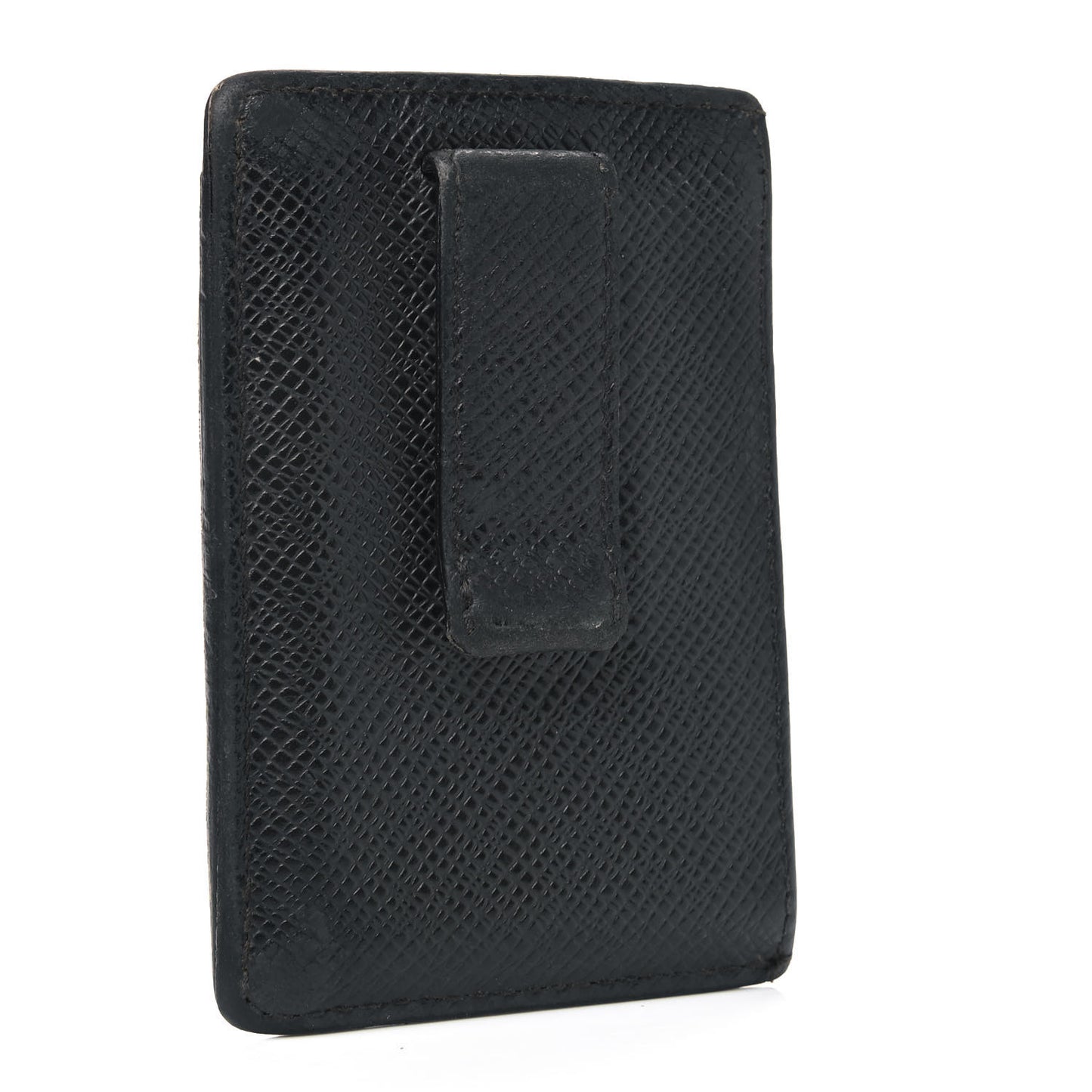 Taiga Card Holder Bill Clip Black