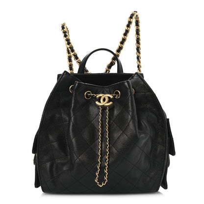 Chanel Caviar Quilted Medium Chanel 25 Backpack Black 1 of 10