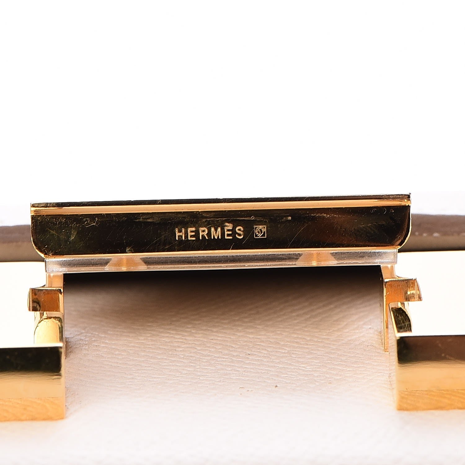 Hermes Epsom Constance 18 Craie 12 of 18
