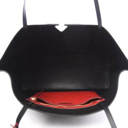 Valentino Garavani Calfskin Large Vlogo Tote Black 4 of 9