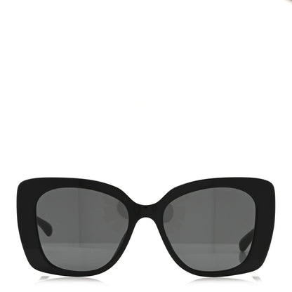 Chanel Acetate Strass Square Sunglasses 5422-B-A Black White 3 of 7