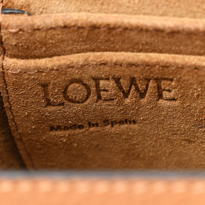 Loewe Grained Calfskin Mini Gate Crossbody Bag Caramel Pecan 6 of 10