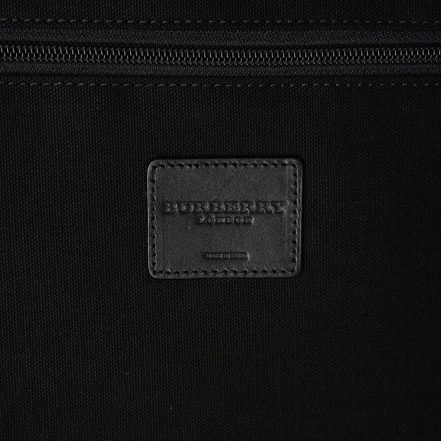 Smoked Check Carry-On Suitcase Black