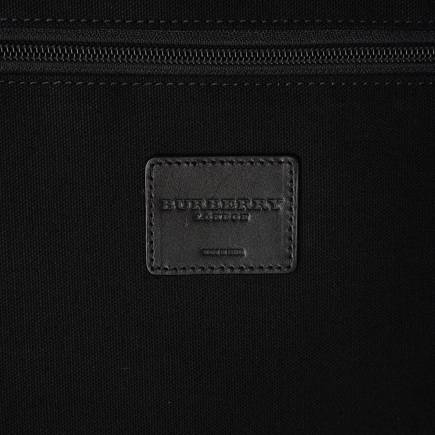 Burberry Smoked Check Carry-On Suitcase Black 5 of 14
