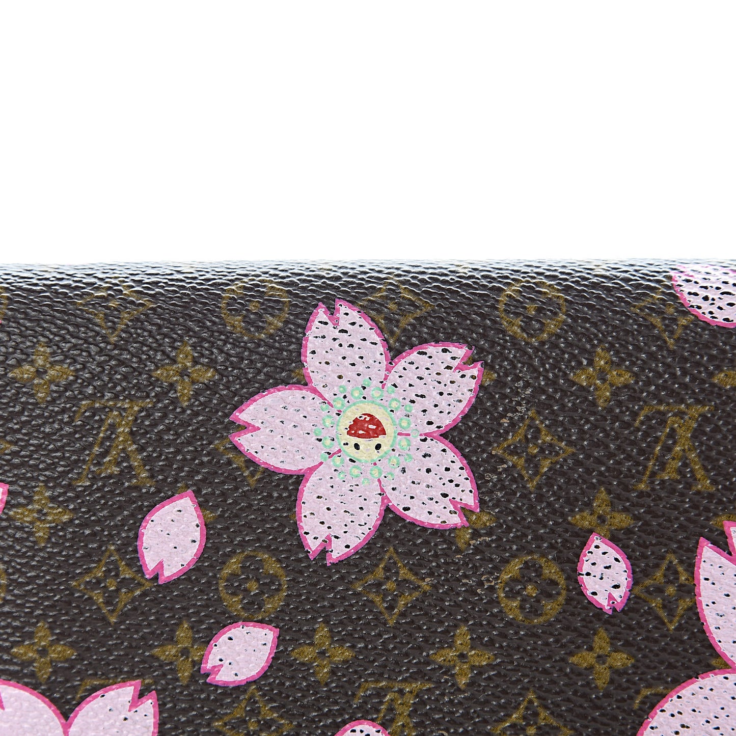 Monogram Cherry Blossom Porte Tresor International Wallet Brown