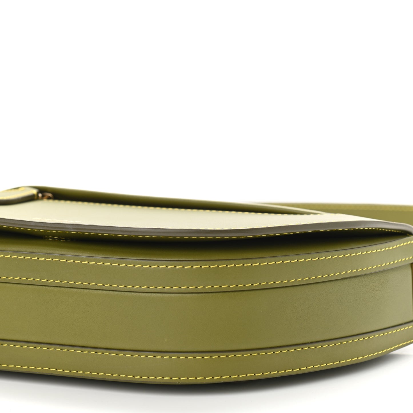Calfskin Small Olympia Shoulder Bag Dark Fern