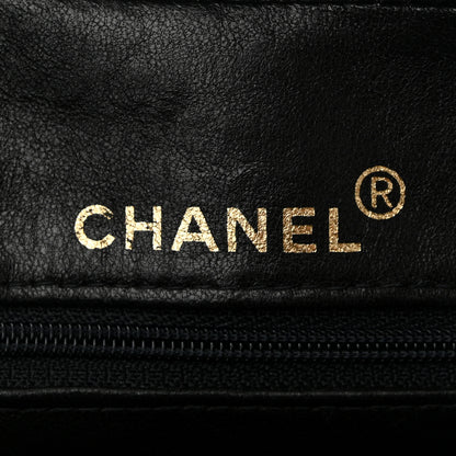 Chanel Lambskin Quilted Tassel Flap Camera Case Black 6 of 12