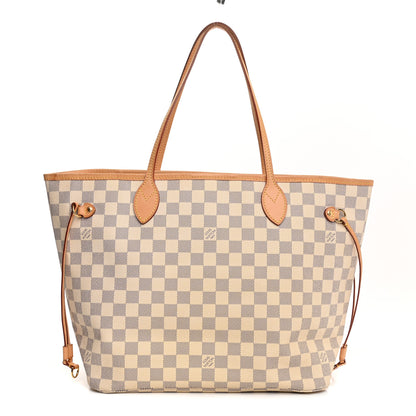 Louis Vuitton Damier Azur Neverfull MM 2 of 19