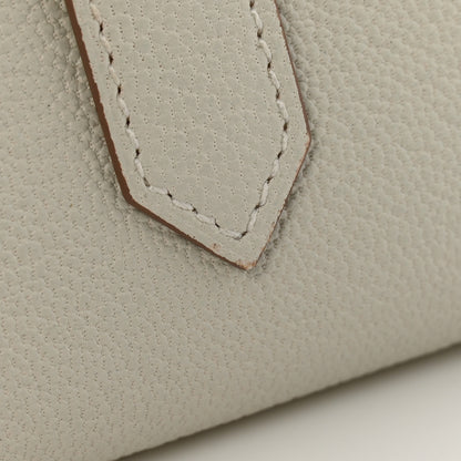 Hermes Chevre Mysore Mini Bearn Wallet Mushroom 8 of 9