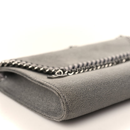 Stella McCartney Shaggy Deer Mini Falabella Crossbody Bag Light Grey 6 of 9