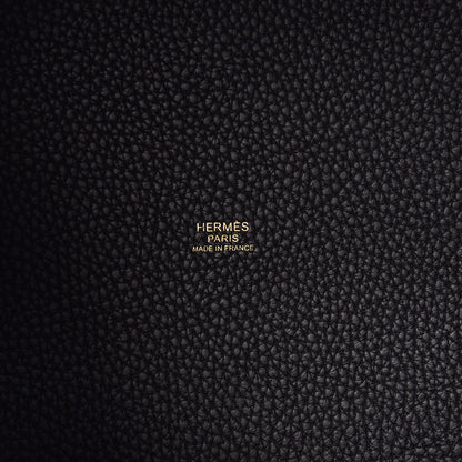 Hermes Taurillon Clemence Picotin Lock 22 MM Black 8 of 11