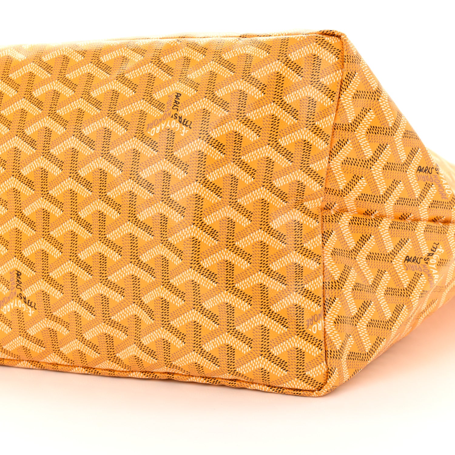 Goyard Goyardine Saint Louis GM Yellow 11 of 15