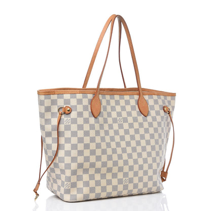 Louis Vuitton Damier Azur Neverfull MM 3 of 15