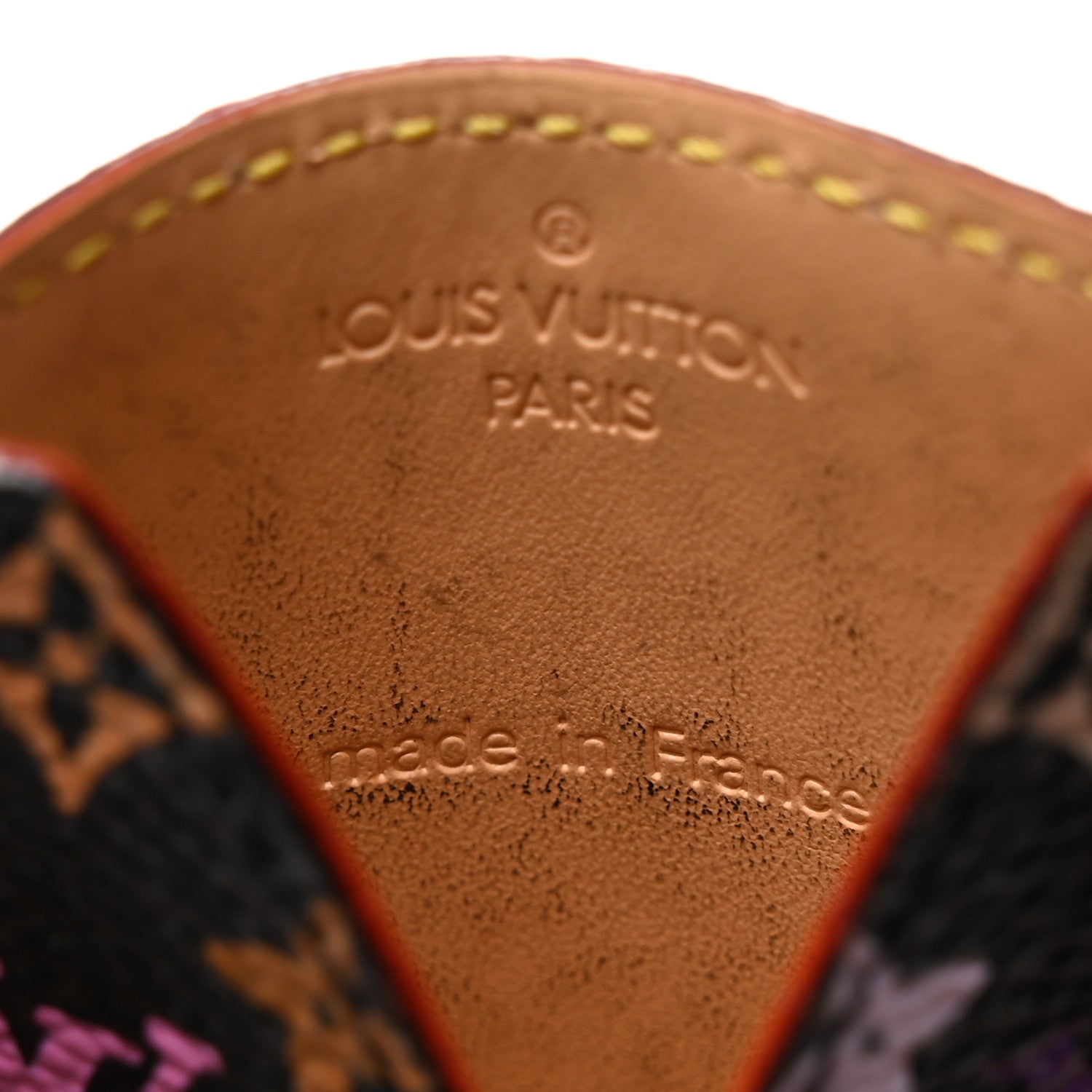 Louis Vuitton Monogram Multicolor Mirror and Case Pouch Black 6 of 7