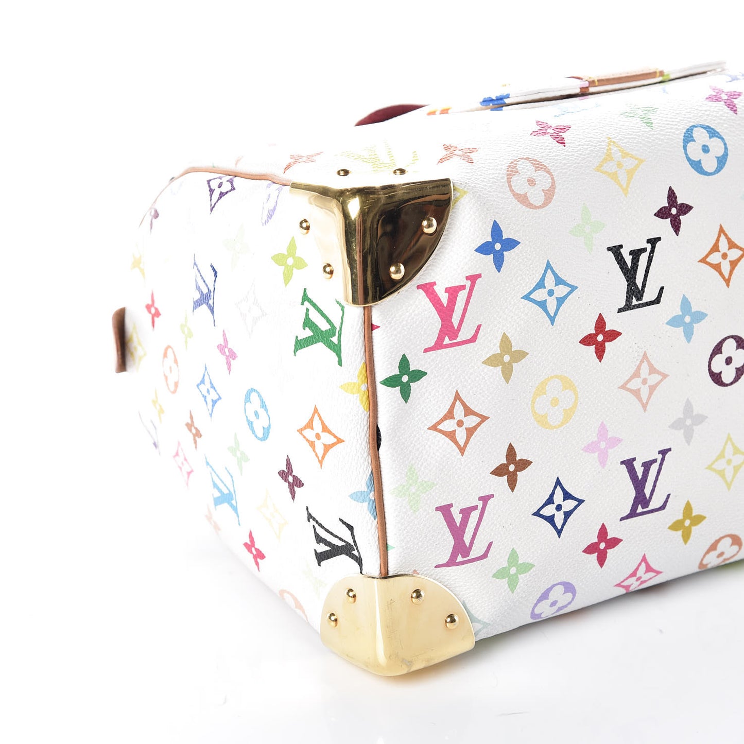 Monogram Multicolor Speedy 30 White