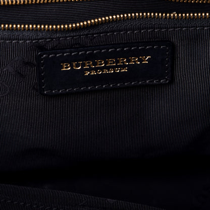 Burberry Prorsum Shearling Milverton Satchel Black 7 of 9