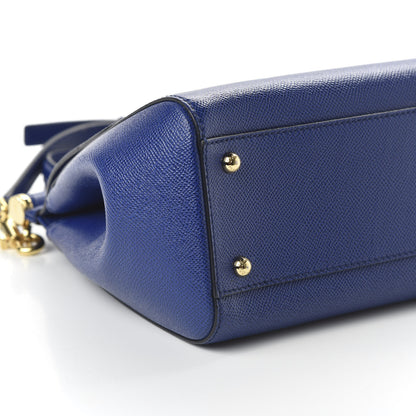 Dolce & Gabbana Dauphine Medium Miss Sicily Satchel Blue 6 of 11