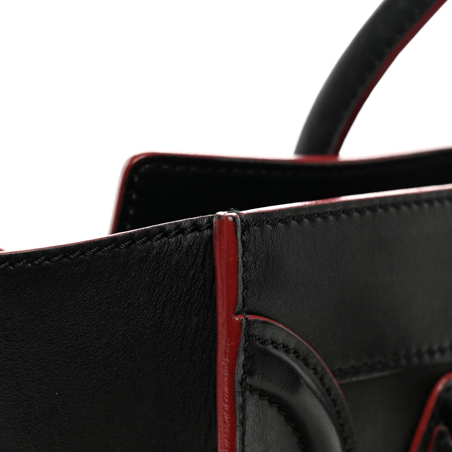 Smooth Calfskin Micro Luggage Black