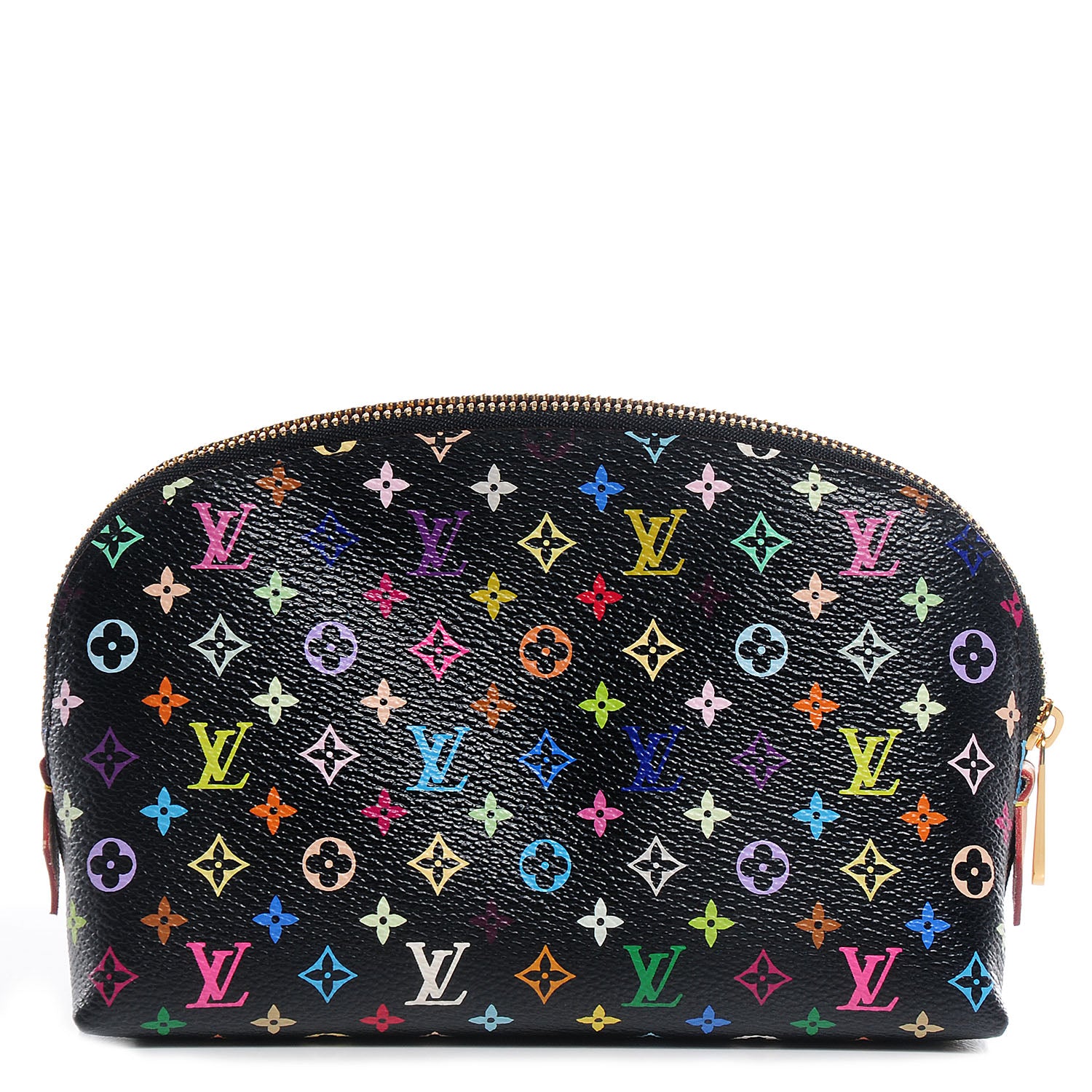 Louis Vuitton Monogram Multicolor Cosmetic Pouch Black Grenade 1 of 7