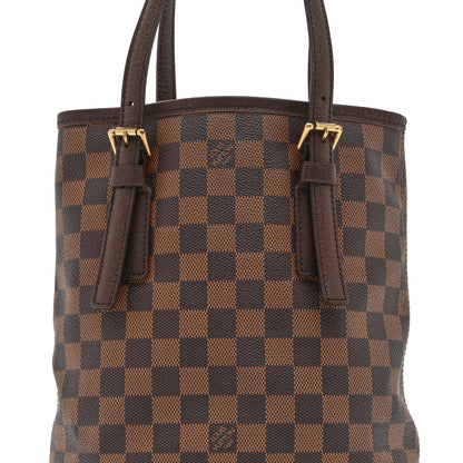 Louis Vuitton Damier Ebene Marais Bucket 23 8 of 10