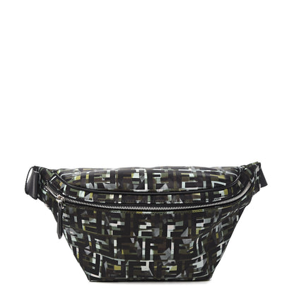 Fendi Nylon CamouFF Belt Bag Black Multicolor 1 of 8