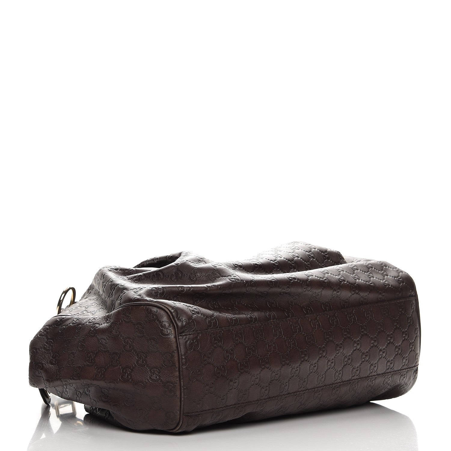 Gucci Guccissima Signature Large Sukey Tote Chocolate 4 of 12