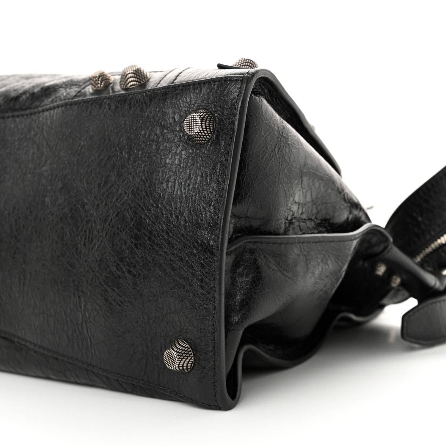 Balenciaga Agneau Arena Neo Cagole City Handbag Black 11 of 11