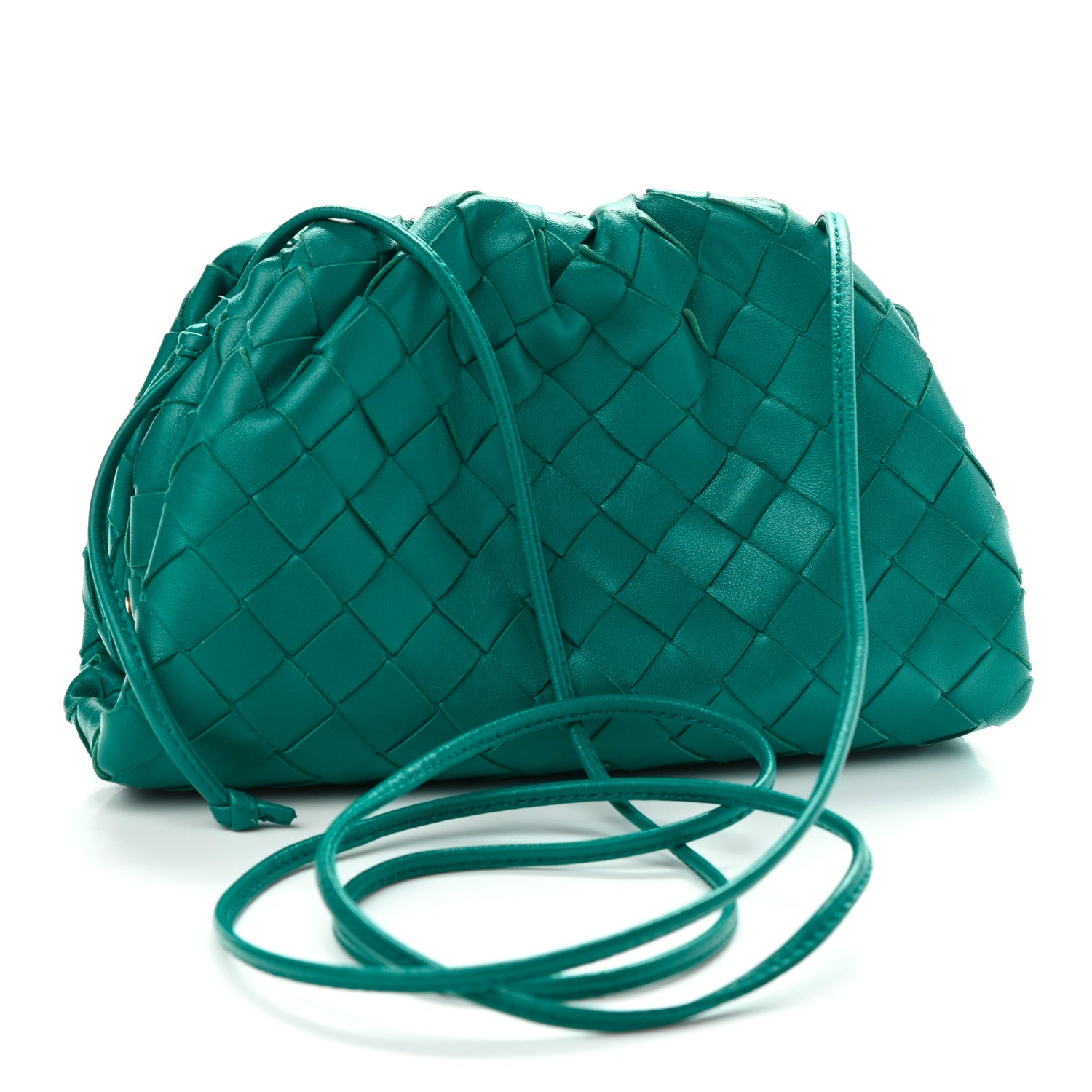 Bottega Veneta Nappa Intrecciato The Mini Pouch Mallard 3 of 9
