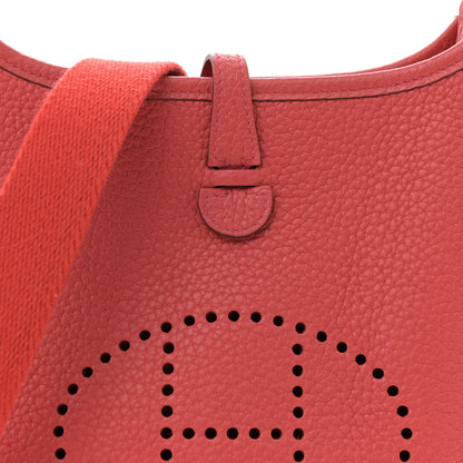 Hermes Taurillon Clemence Amazone Evelyne TPM Bougainvillea 8 of 10