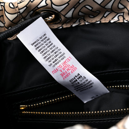 Burberry Nylon Monogram Medium Rucksack Backpack Beige 7 of 10