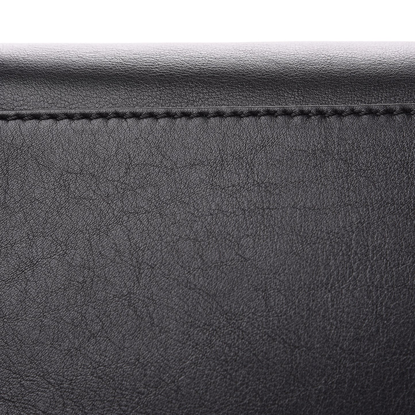 Vitello Rockstud Double Handle Tote Black