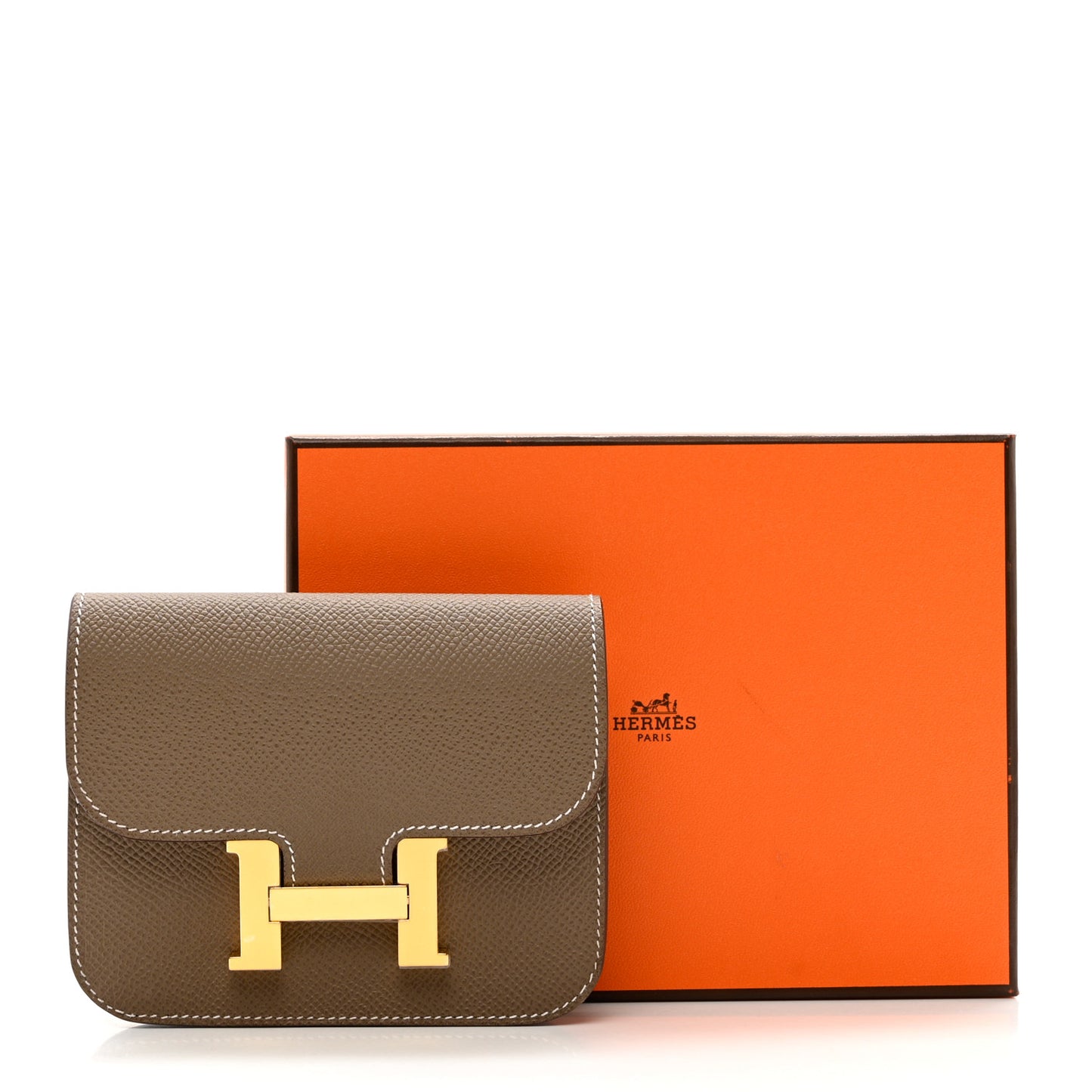 Epsom Constance Slim Wallet Etoupe