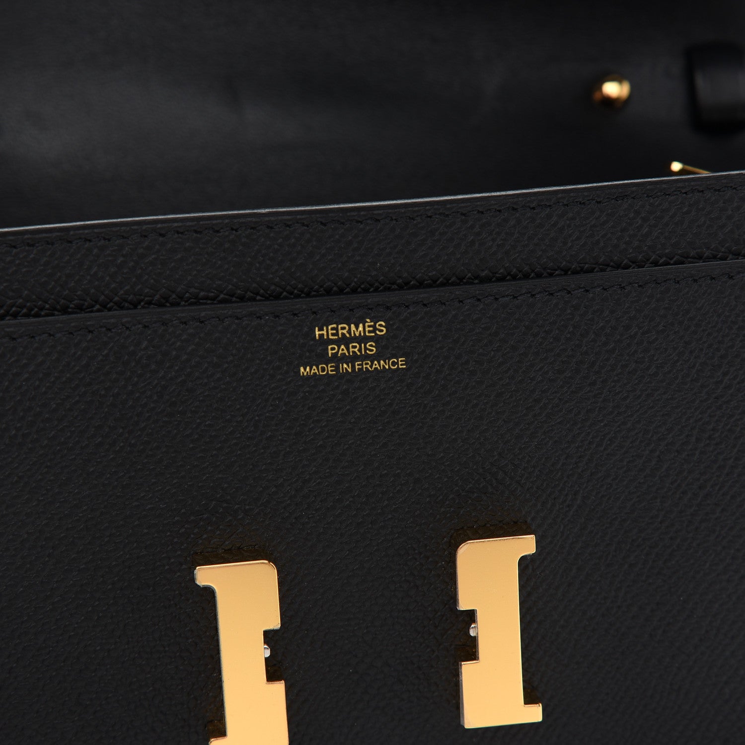 Hermes Epsom Constance Wallet To Go Black 5 of 8