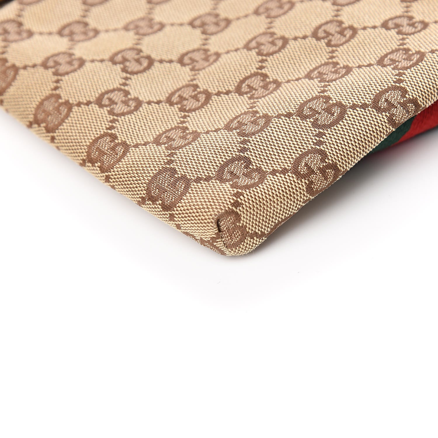 Gucci Monogram Web Belt Bag Dark Brown 8 of 9