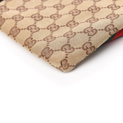 Gucci Monogram Web Belt Bag Dark Brown 8 of 9