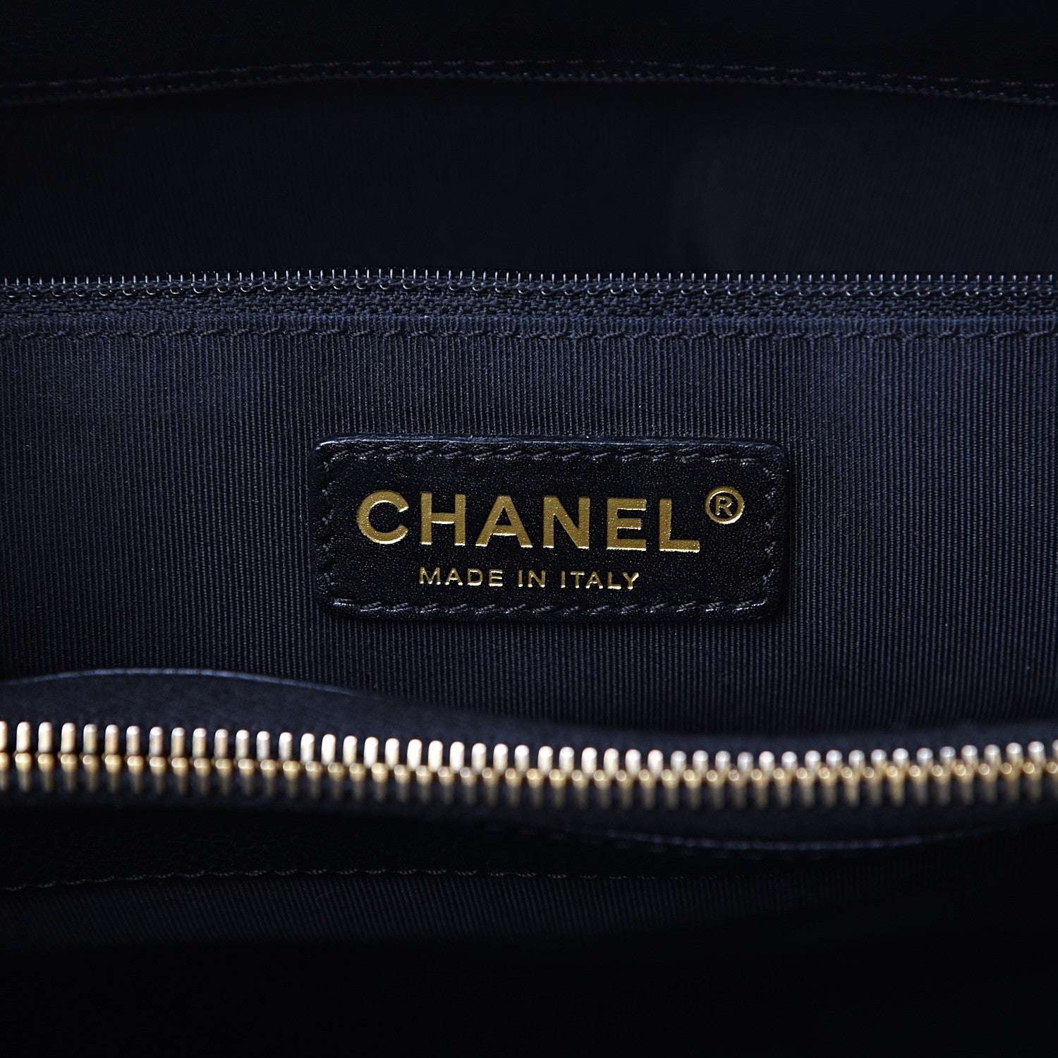 Chanel Caviar Quilted Grand Shopping Tote GST Black 5 of 13