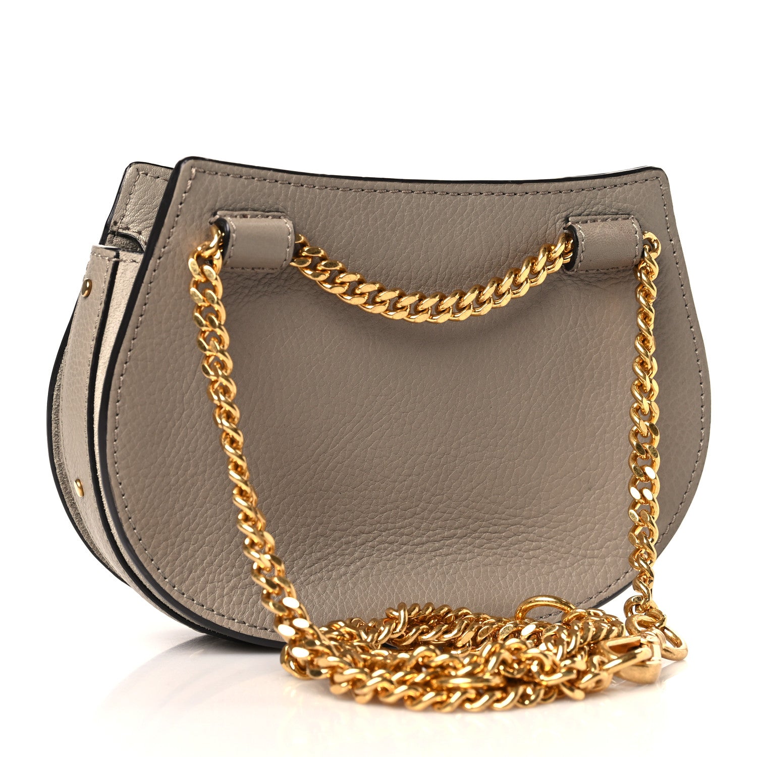 Chloe Calfskin Suede Mini Pixie Signature Belt Bag Motty Grey 3 of 10