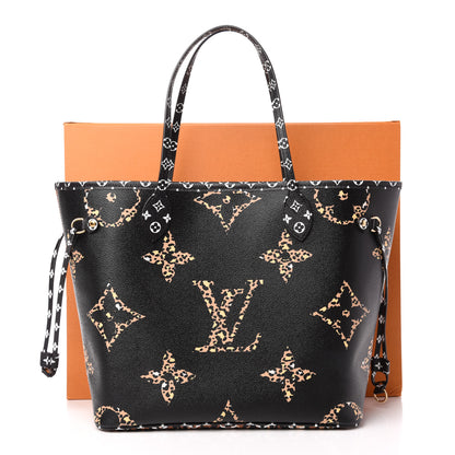 Louis Vuitton Monogram Giant Jungle Neverfull MM Black 11 of 11