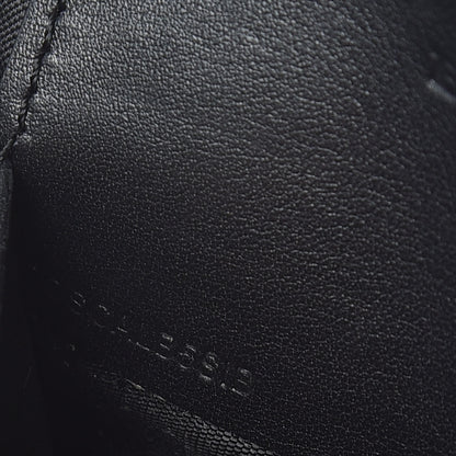 Burberry House Check Derby Peyton Crossbody Clutch Bag Black 9 of 13