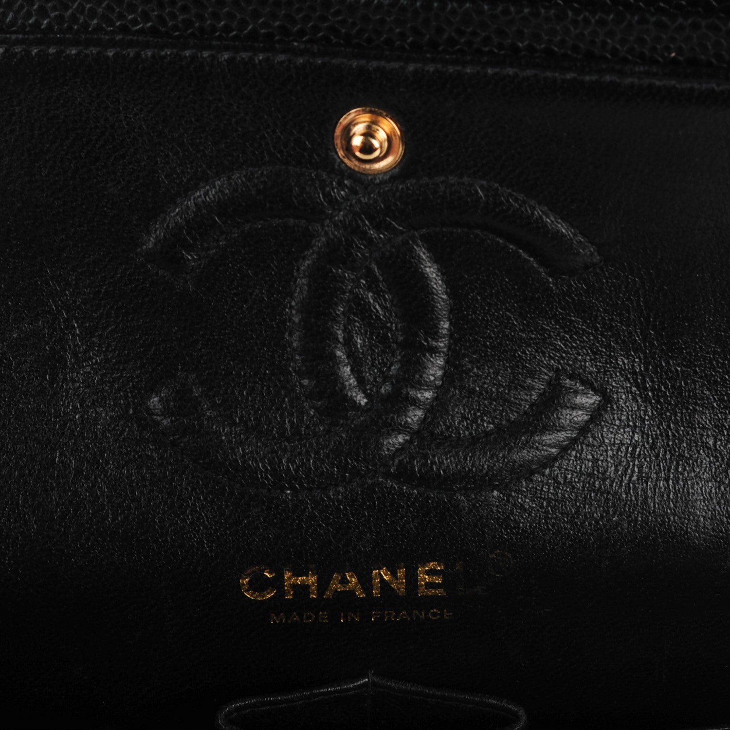 Chanel Caviar Quilted Small Double Flap Black 8 of 9