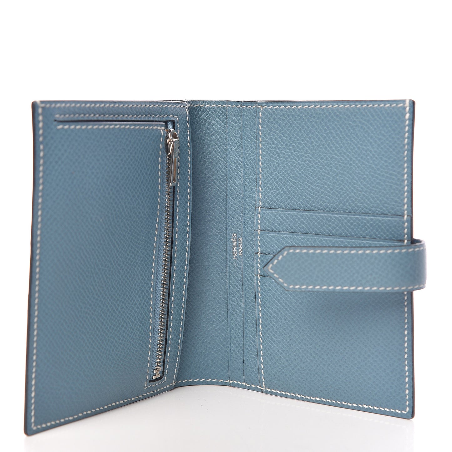 Epsom Bearn Compact Wallet Blue Jean