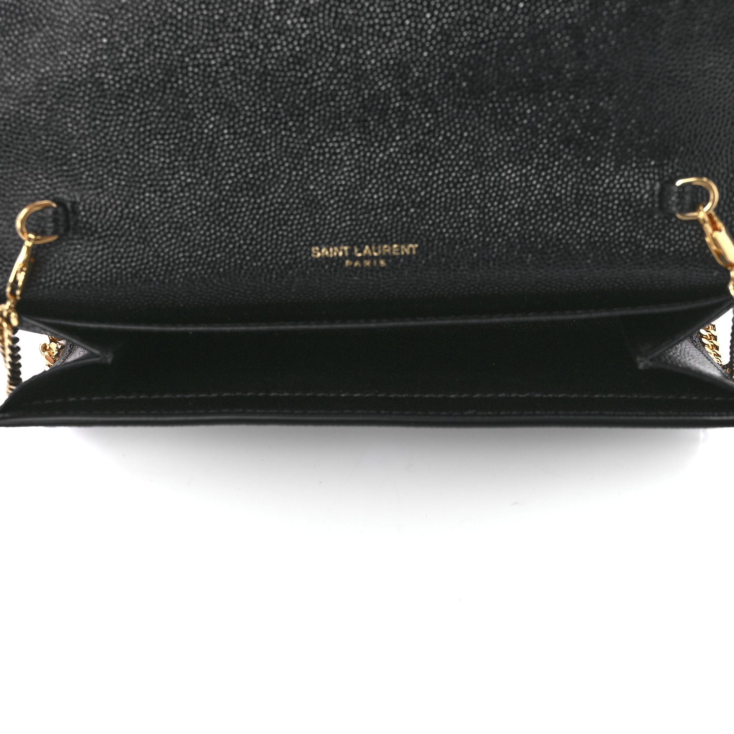 Grain De Poudre Uptown Chain Wallet Black