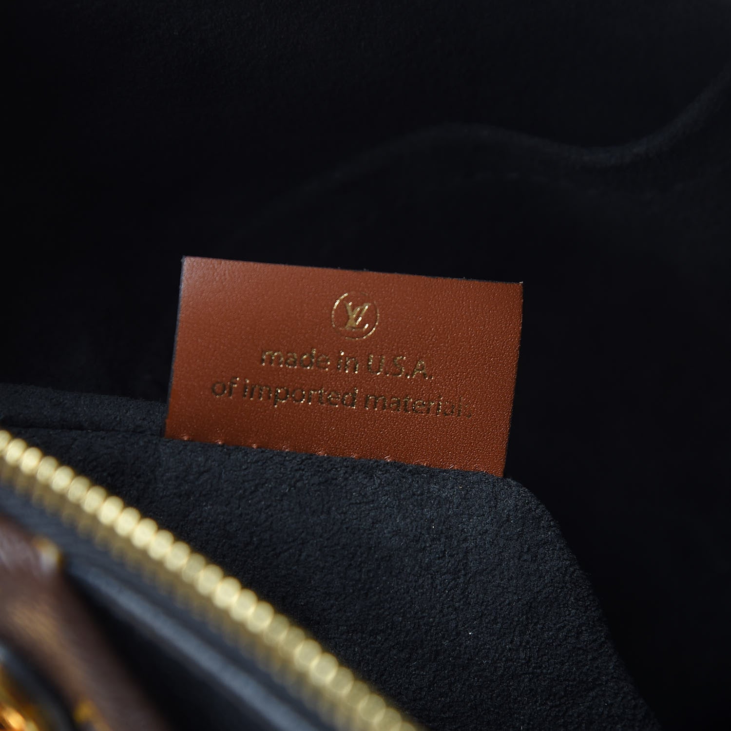 Louis Vuitton Monogram V Tote MM Black 7 of 11