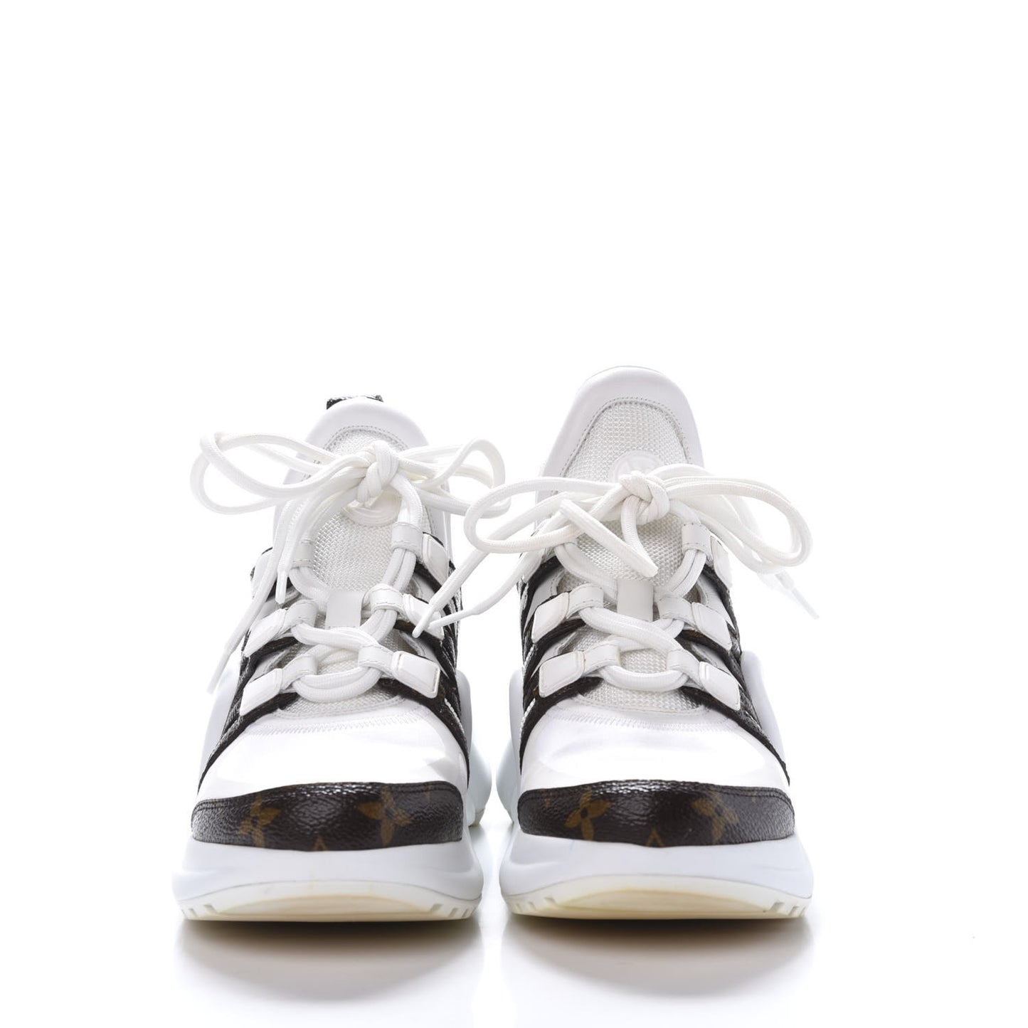 Patent Monogram LV Archlight Sneakers 37 White
