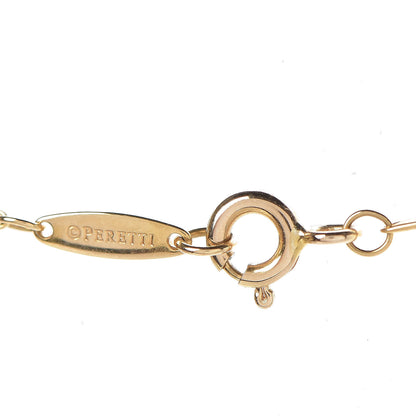 Tiffany 18K Yellow Gold Diamond .12ct Elsa Peretti Diamonds by the Yard Pendant Necklace 6 of 7